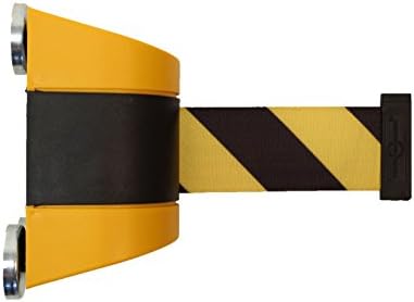 Doc Protection/50 mm Belt Strap Length 4600 mm with Magnetic Fastening – Yellow/Black Diagonal Stripe