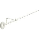 Perde &ccedil;ubuğu seti, beyaz, 140 cm