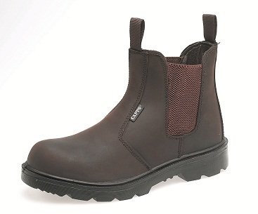 Capps LH408 Non Metallic Leather Safety Dealer Boot With 200 Joule Composite Toe Caps (UK 7/EURO 41)