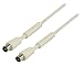 Produktbild Valueline VLSP40010W250 Koaxial-Antennenkabel 100 dB Stecker Kupplung 25 m weiß