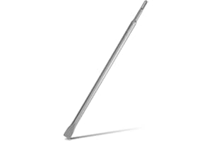 Monkey King Bar SDS Plus Flat Chisel 400mm for conecrete,Bricks,Masonry,Granite,Compatible with Rotary Hammer Drill, Demolition Hammer