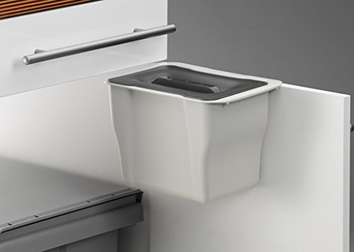 Naber Kitchen Box. Abfallsammler, alu grau. - 6