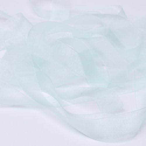 Mint Green Organza ribbon 9mm 10m length