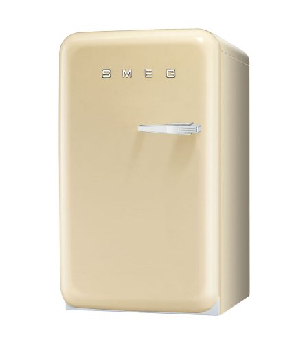Smeg FAB10LP Standkhlschrank mit Gefrierfach / Linksanschlag / Khlteil 101 Liter / Gefrierfach**** 13 Liter / crme