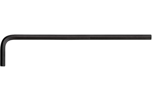 KS TOOLS Clé mâle brunie longue, 6 pans 12 mm, Noir
