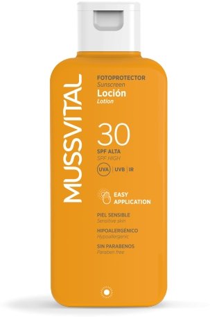 MUSSVITAL Fotoprotector Loción spf 30 200 ml