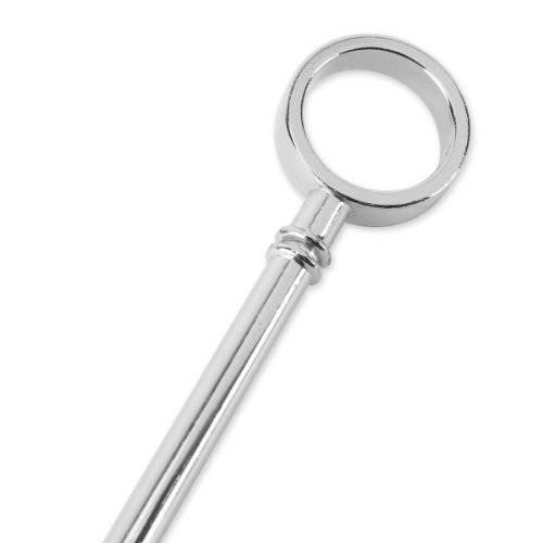 5 Set silberfarbe Metallstange Mittellochausstech 2 bis 3 Etage für Hochzeitstorte Etagere Tortenständer Tortenhalter Torten - 7