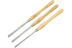 MOBUKJUU 1 Set O 1 PZ A2001 A2002 A2003 Ciotola Sgorbia Set Tornio di Legno HSS tornitura Lavorazione Del Legno Strumento di Tornitura (1Set/3PCS)