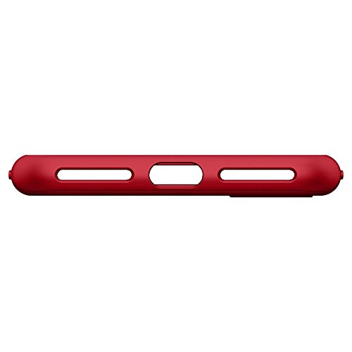 Spigen Funda iPhone 7 Plus Thin Fit 360 360 Grados Integral Para Ambas Caras y la pantalla de vidrio templado -Rojo reviews Spigen Funda iPhone 7 Plus Thin Fit 360 360 Grados Integral Para Ambas Caras y la pantalla de vidrio templado -Rojo