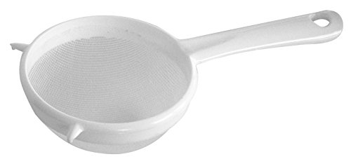 Fackelmann Arcadalina 49241 Sieb (spülmaschinengeeignet, plastik) weiß, Ø 90 x 190 mm