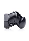 Master Series Chastity Cage Device Black Restrictive Bondage Toy for Men