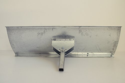 Schneeschild 125×40 feuerverzinkt Räumschild Schneeschieber Quad Rasenmähertraktor - 6
