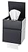 Produktbild Toicube M, schwarz-schwarz, kombinierter Toilettenpapierhalter für feuchtes und trockenes WC-Papier, Sensor, Halter für feuchtes Toilettenpapier