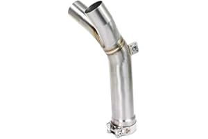 DOMINATOR EXHAUST SYSTEM YZF R1 1000 RN12 Tubo de eliminación de catalizador, Decatalizador, No-Kat, Mid Pipe INOX DE-Cat DECAT Dominator Exhaust 2004 2005 2006