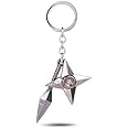 Blue Aura Naruto Metal Keychain | Keychain for Anime Fans | Kun-i Keychain | Anime Merchandise | Naruto Accessories | Naruto Figures