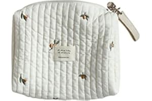 ABenxxou Newborn Essentials Organisateur de Sacs à Langer pour bébé Portable Mini Sacs à Couches Sac à Langer Maman Sac à bandoulière Unique Fermeture éclair Broderie Ours Imprimé Maman Sac de Voyage