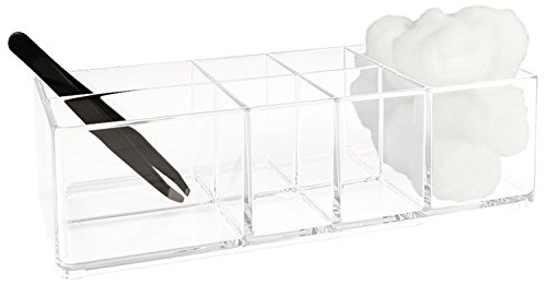 Interdesign 01547EU Med plus Organizer mit 7 Fächern, 17,75 cm, durchsichtig - 3