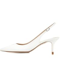 ELASHE - Zapatos de Tacón Clásicos Espigones con Hebillas y Tiras en la Parte Trasera para Mujer 35-45 EU