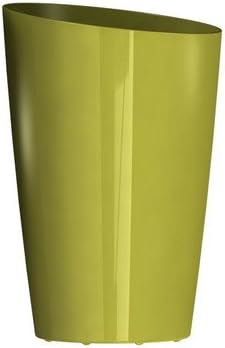 DCN Plastic Round Tall Planter, Avocado
