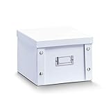 dvd kartonverpackung Aus Pappe Zeller 17761 DVD-Box, Pappe, 21.5 x 20.5 x 15 cm, weiß