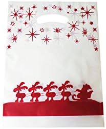 Tragetaschen LDPE 'Xmas Special Edition Available in Various Sizes and Quantities, 100 Items, 38 x 45 + 2 x 5 cm
