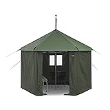 sauna zelt selber bauen Durchmesser: 250cm, Seitenhöhe: 140cm, Höchster Punkt: 200cm