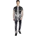 New Vastra Lok Men's PVC Top and Pyjama A-Line Raincoat (Transparent, Free Size)