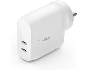 Belkin 40W (20W + 20W) Two Ports USB -C PD…₹1,299.00₹1,...