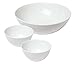 Produktbild Universalschüsselset MOLTO BENE, 3-teilig, Porzellan, rund, weiß, design I love®