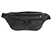 Produktbild Herren-Bauchtasche, Echtleder Lamm, Gurt verstellbar, Schwarz