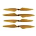 Produktbild Mazur 4 stücke CW + CCW Propeller Flexible Prop Klingen Quick-Release RC Drone Teile für Hubsan H501S RC Quadcopter Propeller (Farbe: grau)