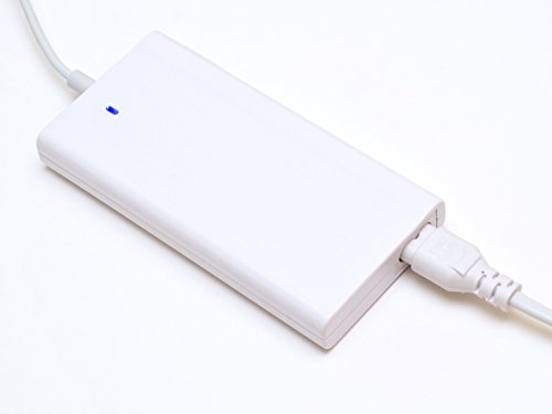 one38 UltraSlim Netzteil 60W für MacBook Air, MacBook und MacBook Pro mit MagSafe L Stecker (groß) | USB-Anschluss zum Laden von Smartphones, Tablets, etc. z.B. iPhone 6 | 60W Leistung | Ladegerät Ladekabel Reisenetzteil mit Eingangsspannungsbereich 110~240V | Für MacBook Air (2008-2011), MacBook und MacBook Pro (2006-2012) | Ersetzt unter anderem A1184, A1330, A1334 und A1344 - 4