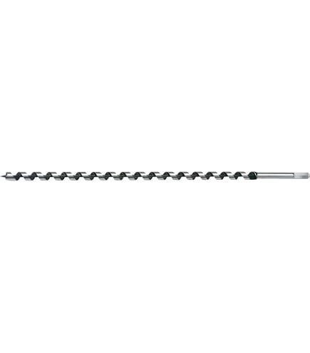 Foret à Bois Tivoly Technic Spirale Unique - Ø 8 Mm, Longueur 450 Mm, Queue Hexagonale - Pour Perçage Profond Et Usage Intensif