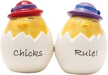 Salz und Pfefferstreuer Set Chicks Rule Küken