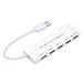 Produktbild HKFV Hub-Adapter 4-Port USB 3.0 HUB +1 Lade PC für Laptop Notebook 5Gbps Portable Compact 4-Port USB hub