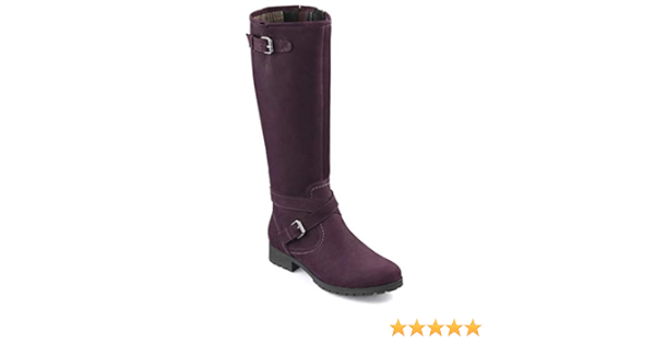 hotter belle boots plum