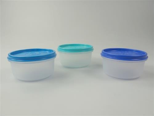 TUPPERWARE Kühlschrank 200ml blau B15 Drei Julchen Dose Box Drilllinge 6730 - 6