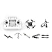 Produktbild Fannty KY901 2,4 GHz RC Quadcopter 4CH faltbare Mini-Drohne mit 0.3MP Wifi Kamera