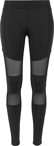 Urban Classics Ladies Tech Mesh Sport Leggings Yoga Pants schwarz - 3