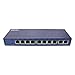 Produktbild 8-Port-Gigabit-Ethernet-Netzwerkmonitor-Switch Ethernet-Splitter Robustes Metall mit geschirmten Ports Plug-and-Play-Traffic-Optimierung Nicht verwaltet