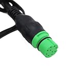 Longitud del cable: 10 metros Raymarine A80195 Transductor de Montaje en Travesaño para Dragonfly 5.7 y 7 Pulgadas, Negro