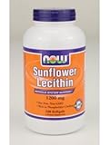 Sunflower Lecithin, 1200 mg, 200 Softgels - Now Foods - UK Seller