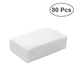Ligero para llevar portátil. Frcolor 80 unids desechables suaves almohadillas de algodón limpieza facial de limpieza para la limpieza de la cara maquillaje quitar tejido con caja de almacenamiento