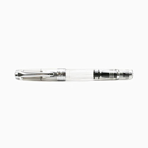TWSBI Diamond Clear 580,Feder F,Füllfederhalter,Demonstrator,Kolbenfüller,Piston,Fountain Pen - 4