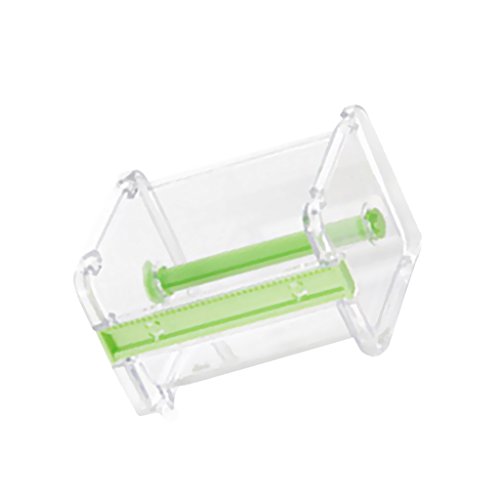 Gazechimp Bandabschneider Organizer Roll Dekoband Klebeband Halter Box – Grün, 10.3×9.1×7.1cm - 3