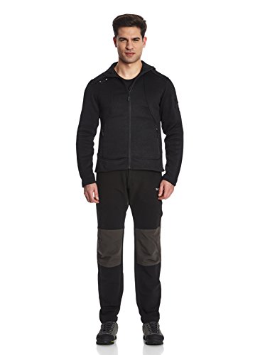 Izas Chamonix, Pantalón de Montaña para Hombre, Negro/Gris Oscuro, M - Izas