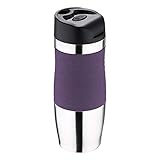 Material: acero inoxidable, con agarre de silicona color morado