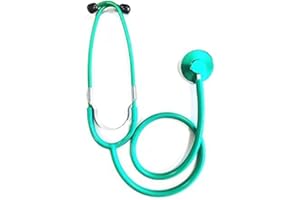 AR EMPORIUM Lightweight Pro Single Head Stethoscope - Ideal for EMT, Doctor, Nurse, Vet, and Medical Students (Green)
