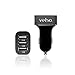 Price comparison product image Veho 5 V 5.1 A Triple USB Car Charger - Black