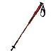 Produktbild SCJ Tragbarer älterer Spazierstock, ultraleichter Outdoor-Trekkingstock, Tourismus/Bergsteigen/Bergsteigen - (66-135 cm),Red